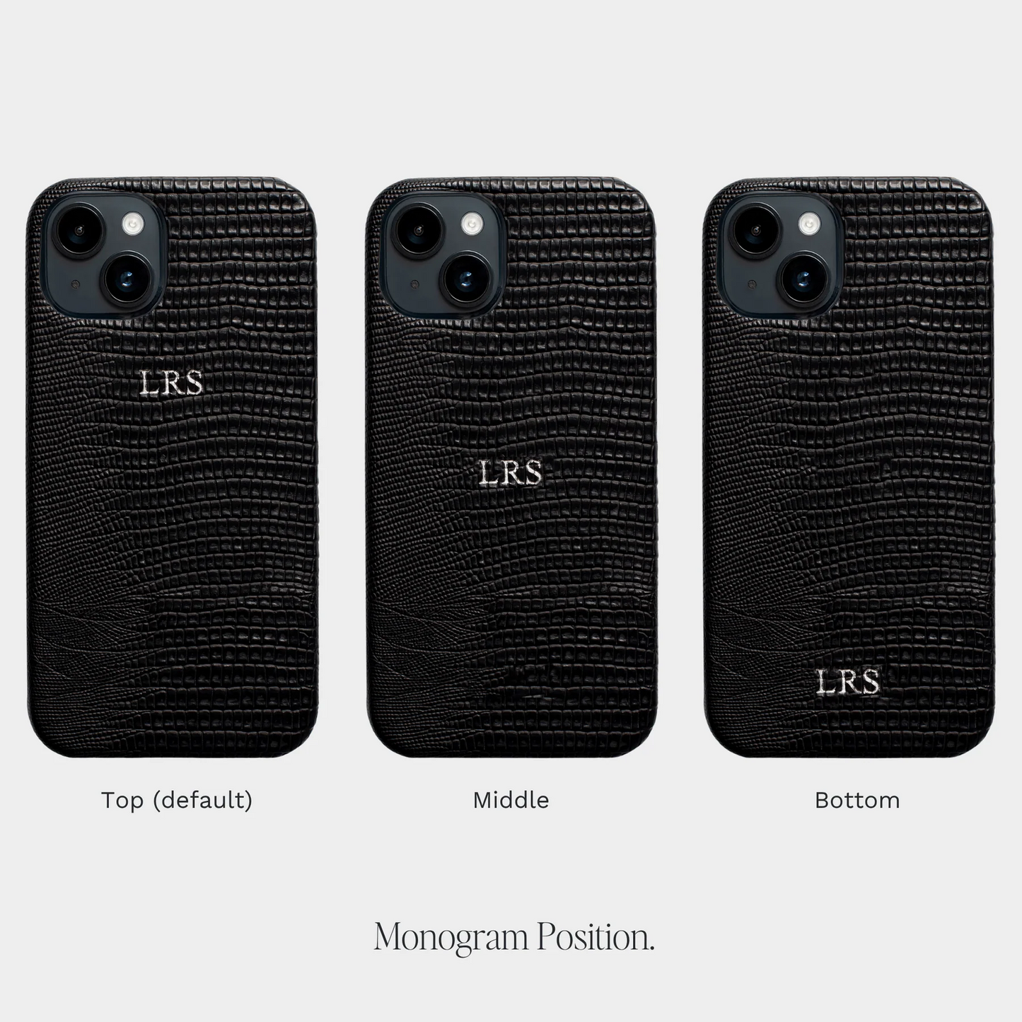 Lizzard — Funda de Piel Personalizada
