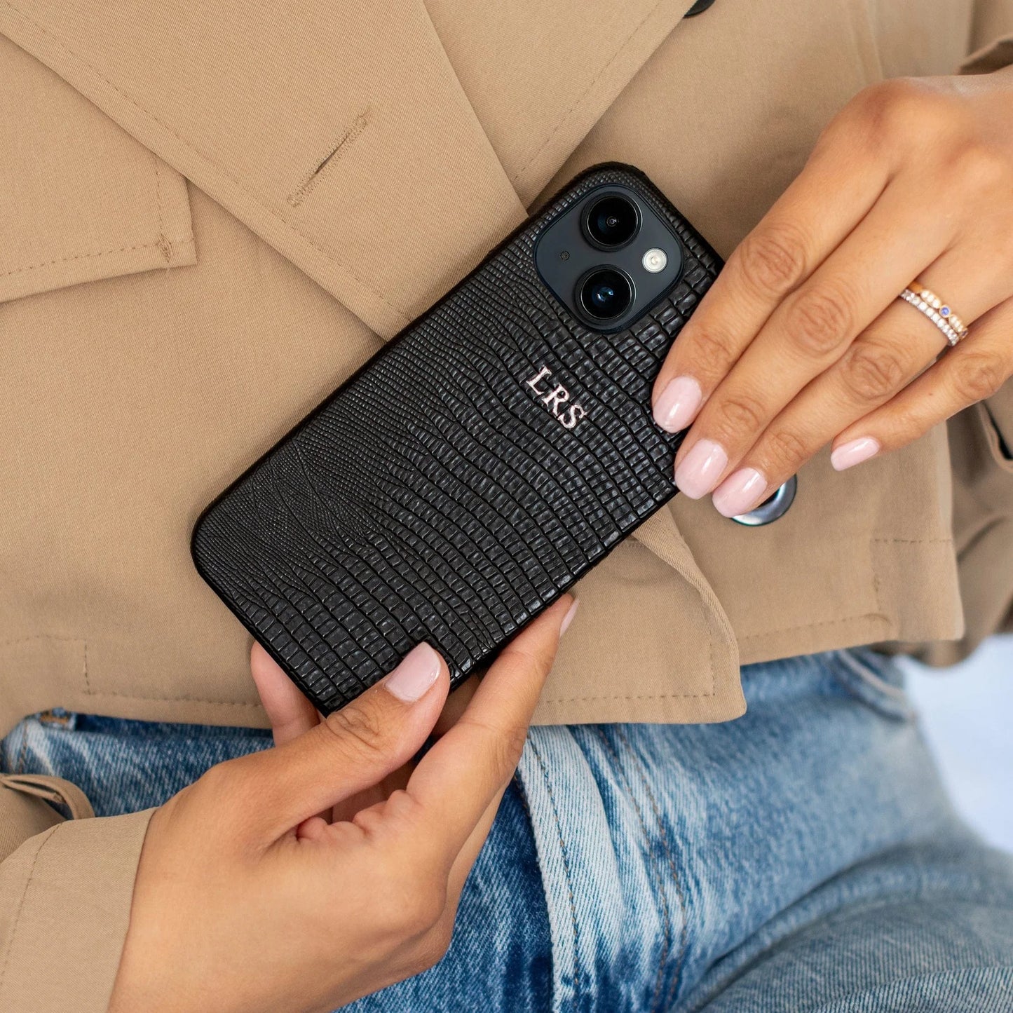 Lizzard — Funda de Piel Personalizada