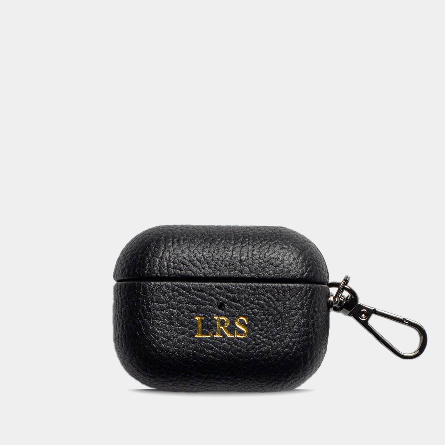 Pebble Black Reverb — Funda Airpods Personalizada
