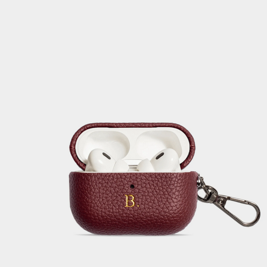 Pebble Velvet Wine — Funda Airpods Personalizada