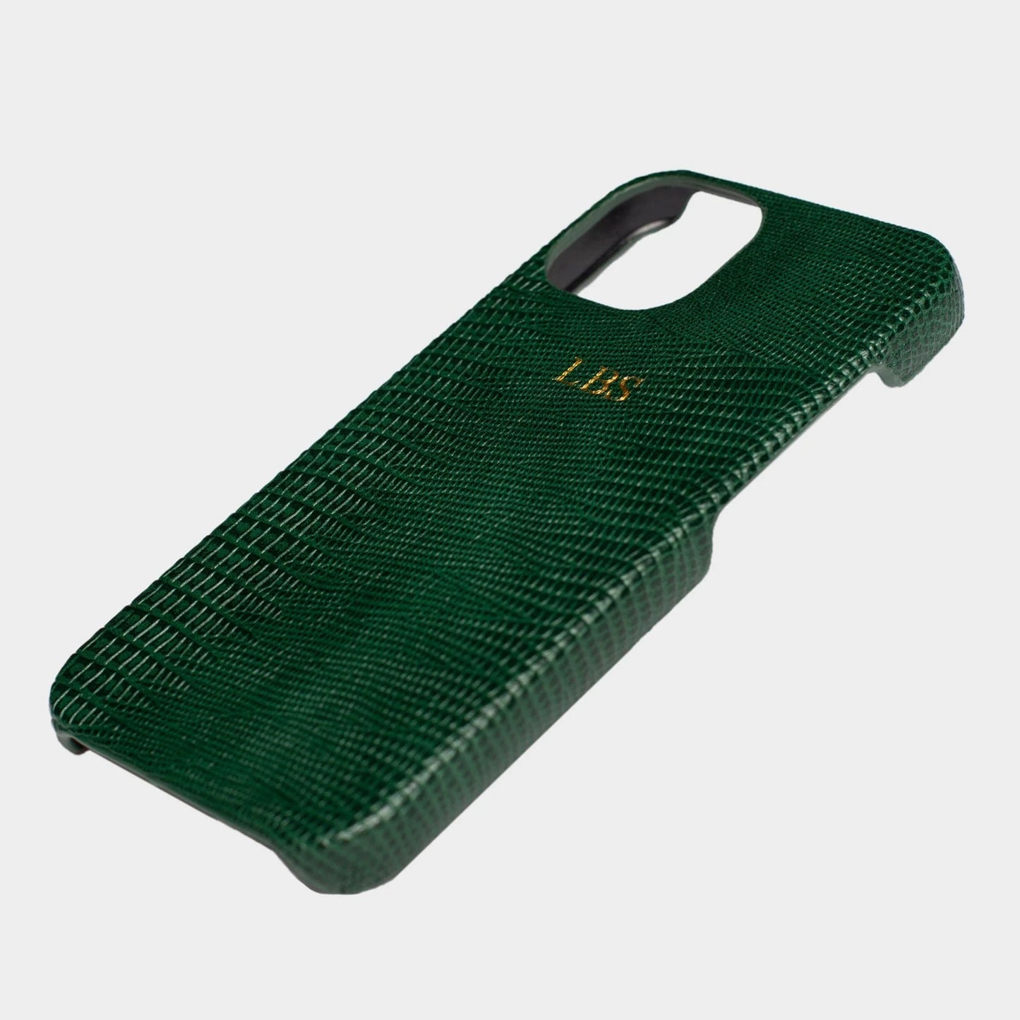 Lizzard Forest Resin — Funda de Piel Personalizada