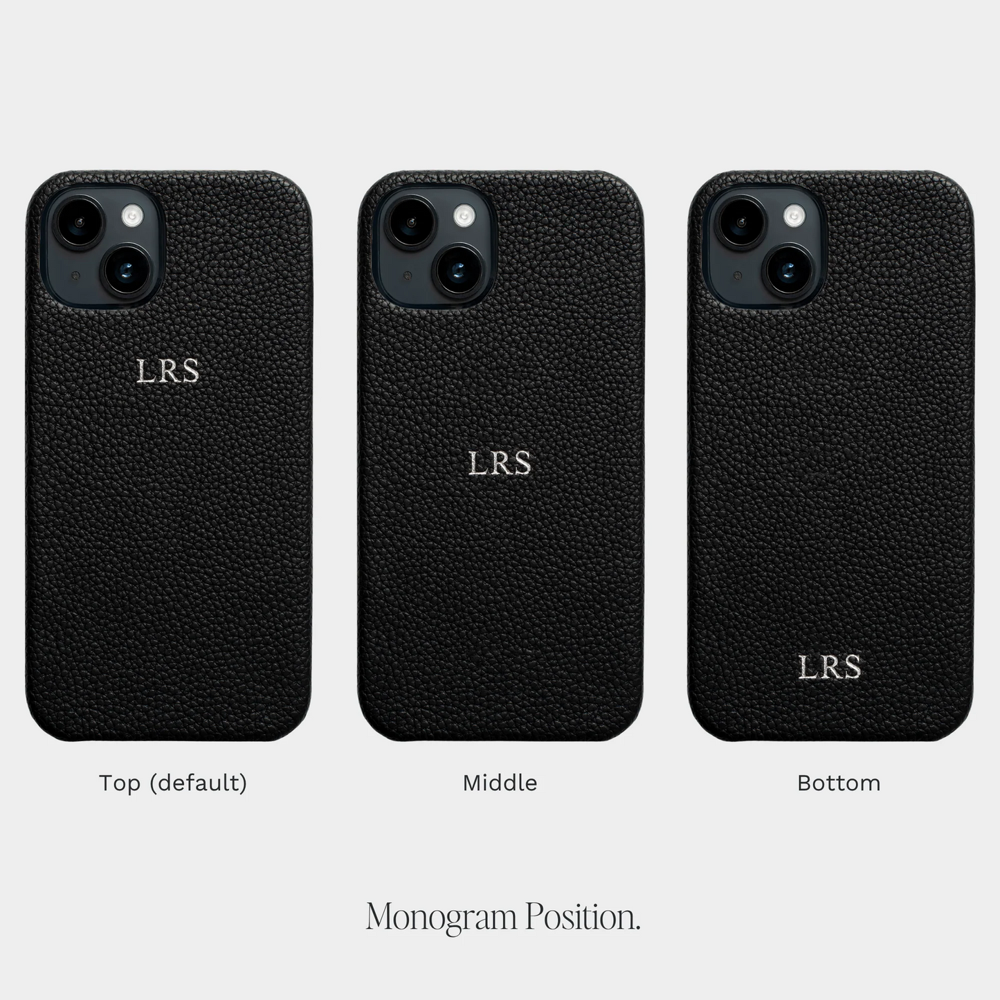 Pebble — Funda de Piel Personalizada