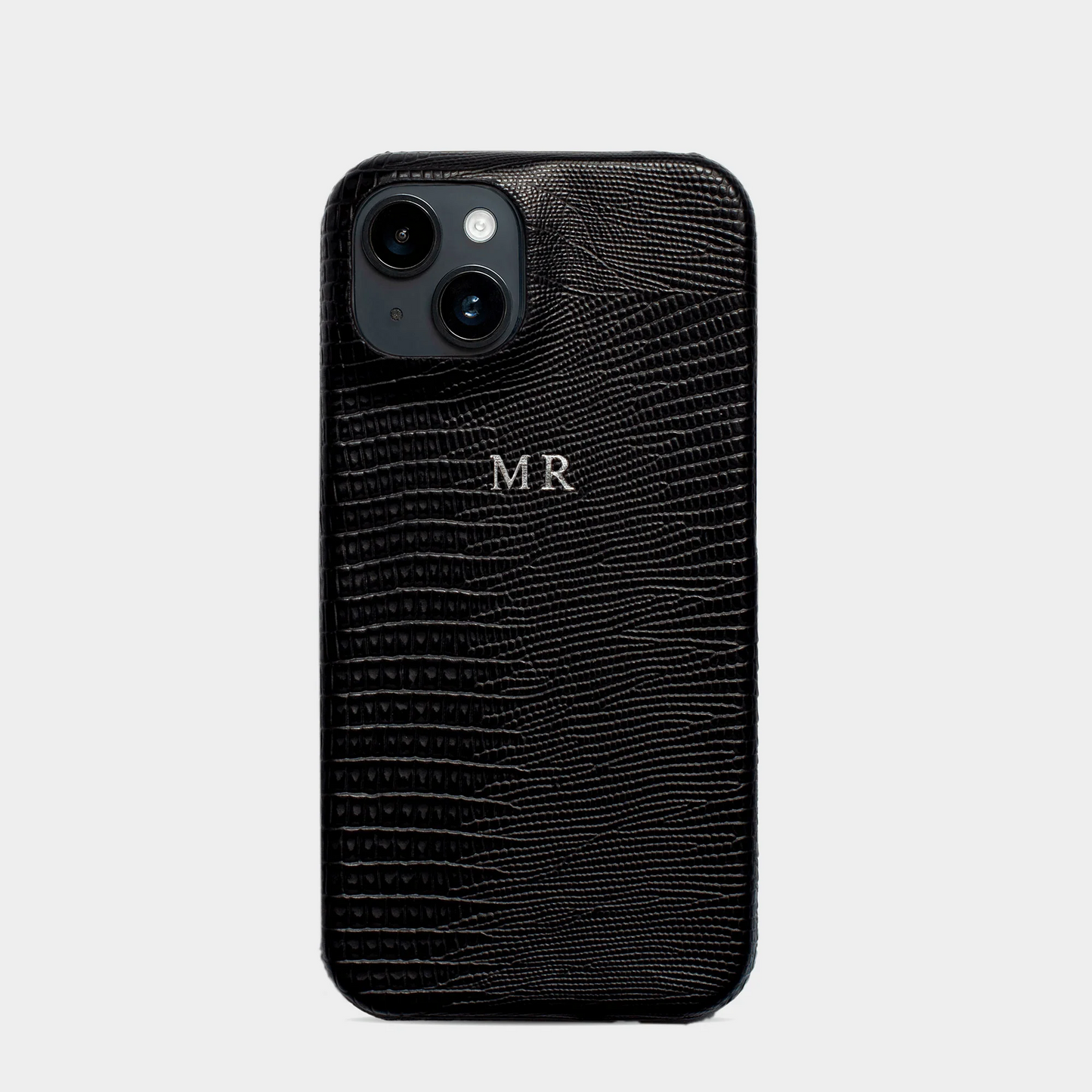 Lizzard Black Reverb — Funda de Piel Personalizada