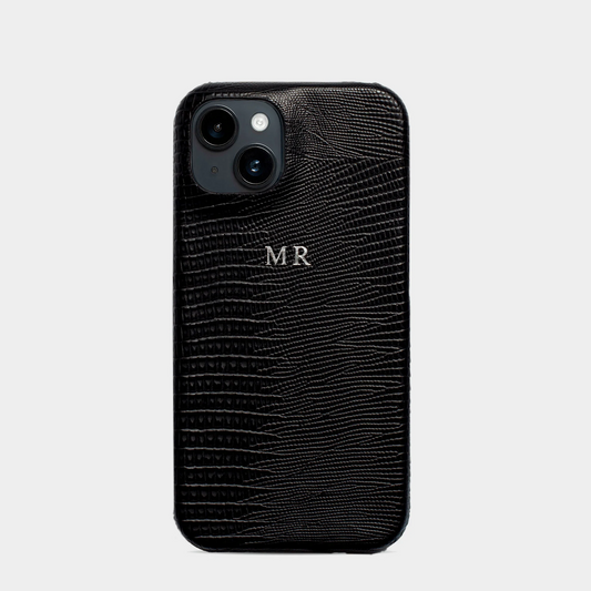 Lizzard Black Reverb — Funda de Piel Personalizada