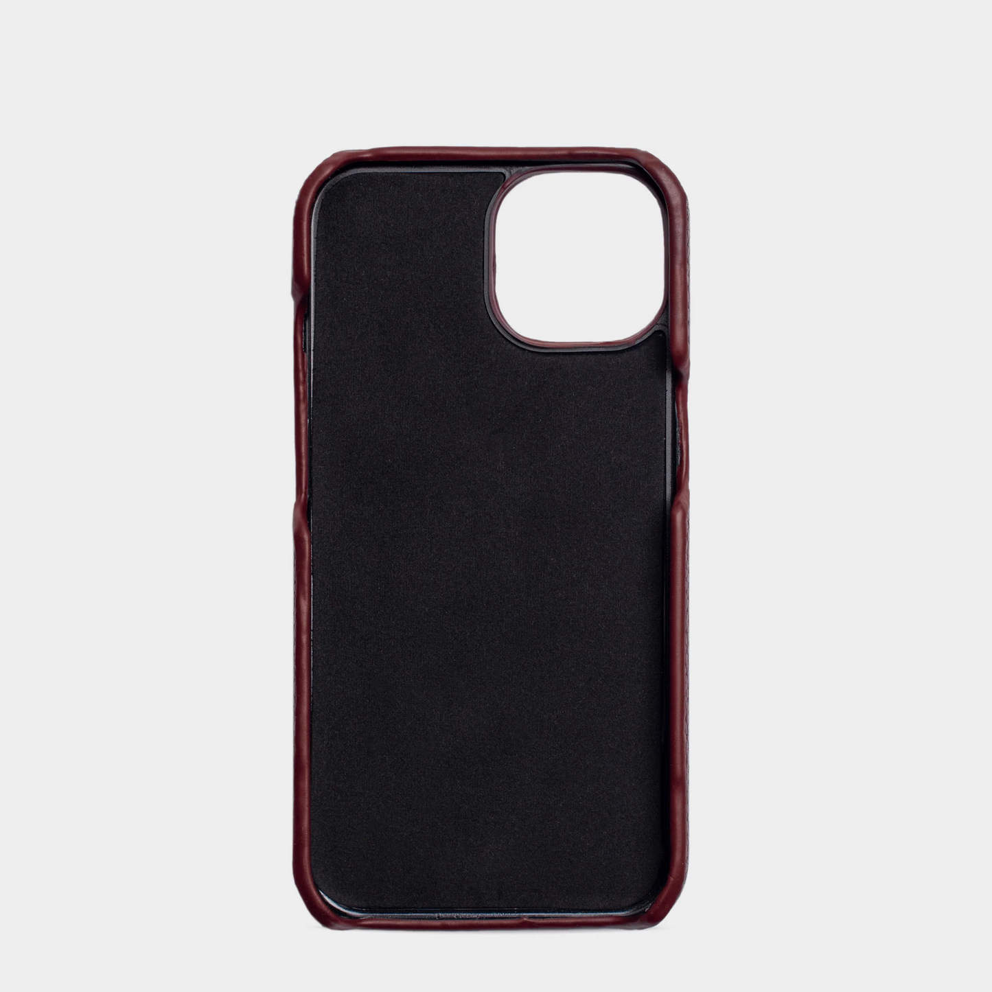 Pebble Velvet Wine — Funda de Piel Personalizada