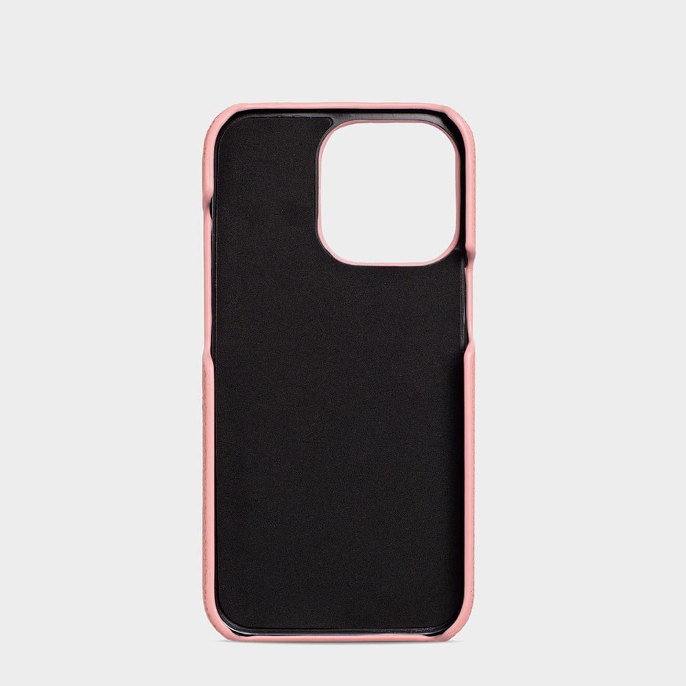 Pebble Coral Hum — Funda de Piel Personalizada