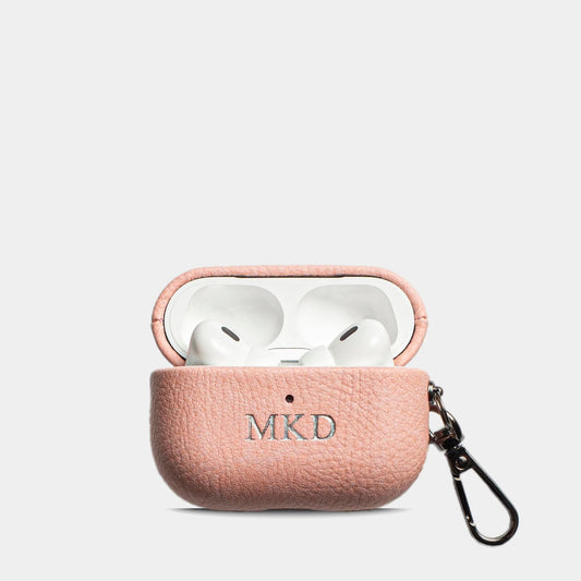 Pebble Rose Hush — Funda Airpods Personalizada