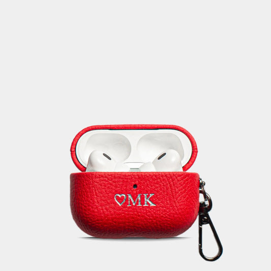 Pebble Ruby Echo — Funda Airpods Personalizada